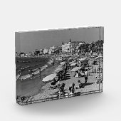Frankrijk kanaliseert het strand Fotoblokken (Links)