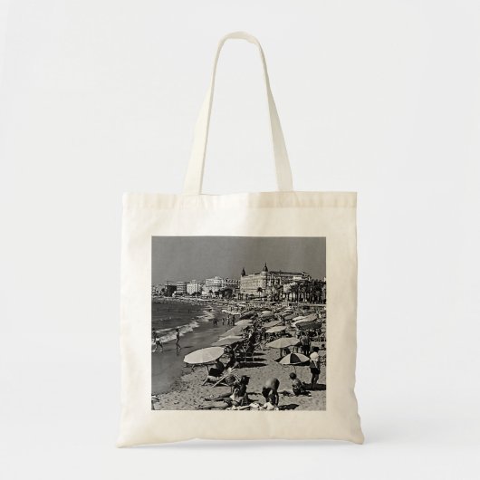 Frankrijk kanaliseert het strand Tote Bag (Voorkant)