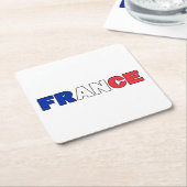 Frankrijk Kartonnen Onderzetters (Schuin)