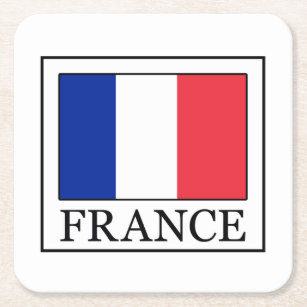 Frankrijk Kartonnen Onderzetters