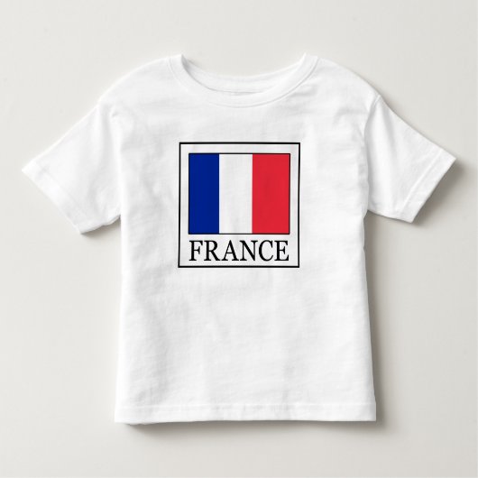 Frankrijk Kinder Shirts (Voorkant)