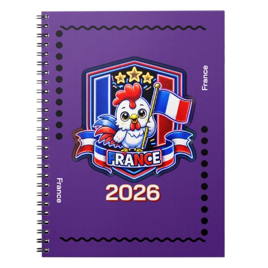 Frankrijk Kinderen Notitieboek (Voorkant)