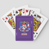 Frankrijk Kinderen Pokerkaarten (Achterkant)