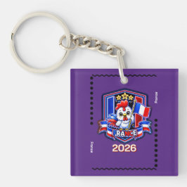 Frankrijk Kinderen Sleutelhanger