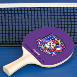 Frankrijk Kinderen Tafeltennisbatje