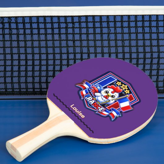Frankrijk Kinderen Tafeltennisbatje (Insitu)