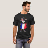Frankrijk Koe Fan T-shirt (Voorkant volledig)