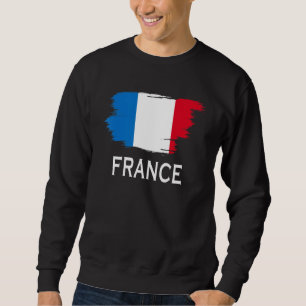Frankrijk Land Franse Vlag voor Mannen Vrouwen Kin Trui