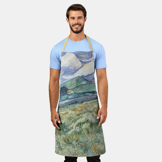 Frankrijk Landschap Vincent van Gogh Kunstenaarssc Schort (Gedragen)