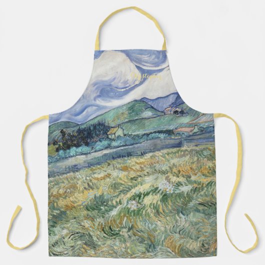 Frankrijk Landschap Vincent van Gogh Kunstenaarssc Schort (Voorkant)