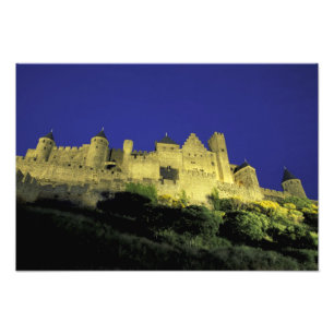 FRANKRIJK, Languedoc Carcassonne 2 Foto Afdruk