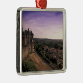 FRANKRIJK, Languedoc Carcassonne 2 Metalen Ornament (Rechts)