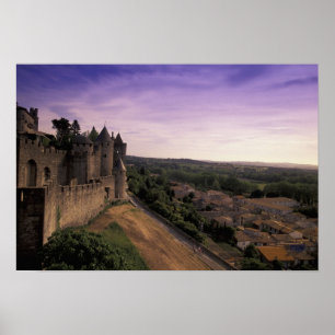 FRANKRIJK, Languedoc Carcassonne 2 Poster