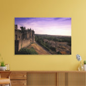 FRANKRIJK, Languedoc Carcassonne Canvas Afdruk (Insitu (Woonkamer))