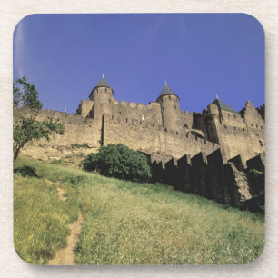 FRANKRIJK, Languedoc Carcassonne Drankjes Onderzetter
