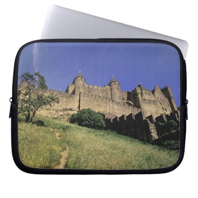 FRANKRIJK, Languedoc Carcassonne Laptop Sleeve (Voorkant)