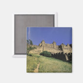 FRANKRIJK, Languedoc Carcassonne Magneet (Voorkant / Achterkant)