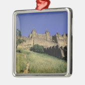 FRANKRIJK, Languedoc Carcassonne Metalen Ornament (Links)