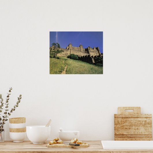FRANKRIJK, Languedoc Carcassonne Poster (Keuken)