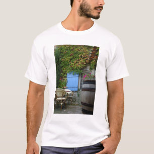Frankrijk, Les Baux de Provence, cafÃ© terras T-shirt