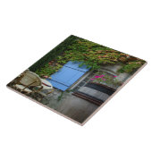 Frankrijk, Les Baux de Provence, cafO© patio Tegeltje (Zijkant)