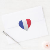 Frankrijk liefde vlag trots hart sticker (Envelop)