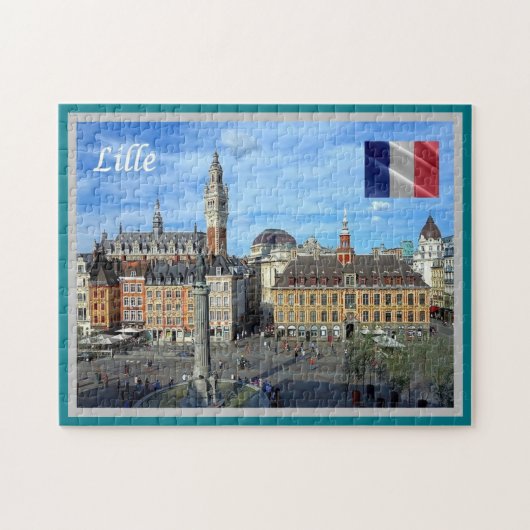 Frankrijk - Lilla Lille - Legpuzzel (Horizontaal)