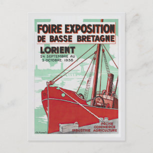  Frankrijk Lorient Bretagne Franse reizen Briefkaart