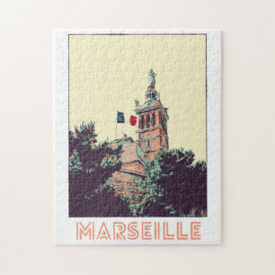 Frankrijk Marseille Bonne Mère Legpuzzel