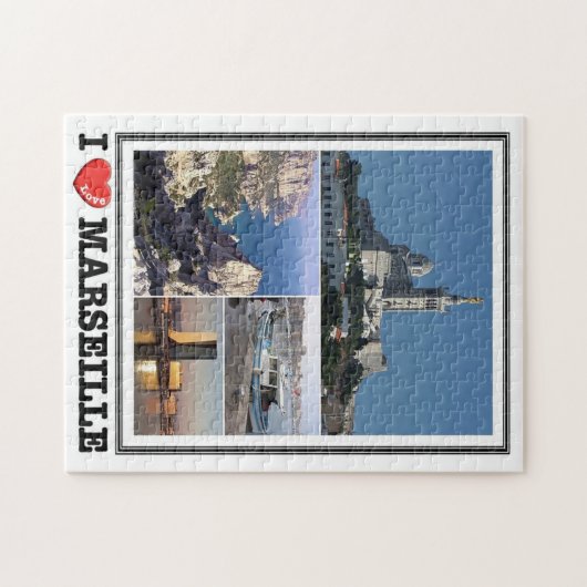 Frankrijk - Marseille - Legpuzzel (Horizontaal)