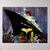 Frankrijk met Champagne Poster (Voorkant)