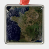 Frankrijk Metalen Ornament (Voorkant)