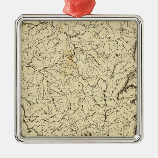 Frankrijk Metalen Ornament (Voorkant)
