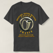Frankrijk Militaire Alpine Hunter T-shirt (Design voorkant)