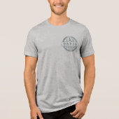 Frankrijk Minimalistisch T-shirt met ontwerp (Voorkant)