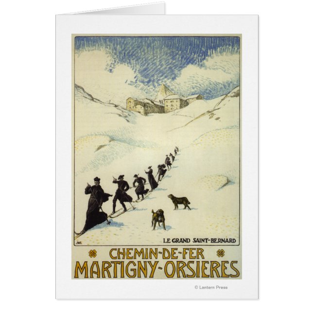 Frankrijk - Monks Skiing (Voorkant)