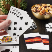 Frankrijk Mont Blanc kabelbaan Pokerkaarten (Insitu)