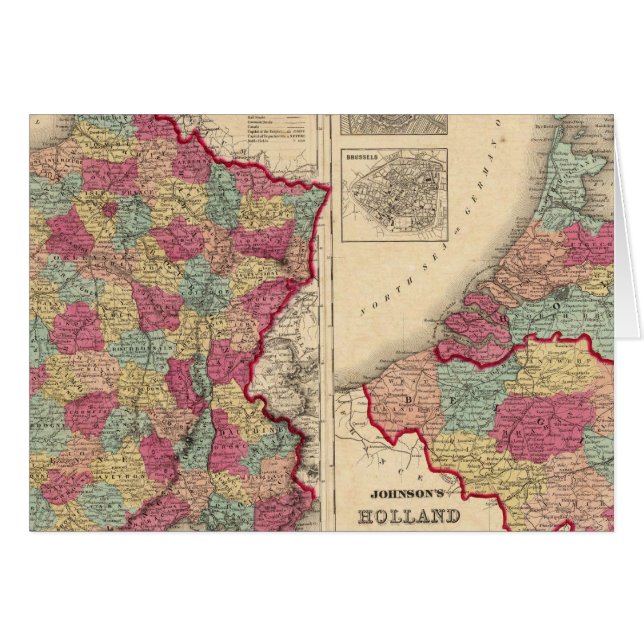 Frankrijk Nederland en België (Voorkant Horizontaal)