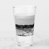  Frankrijk Nice Antibes the Garoupe strand Glas (Voorkant)