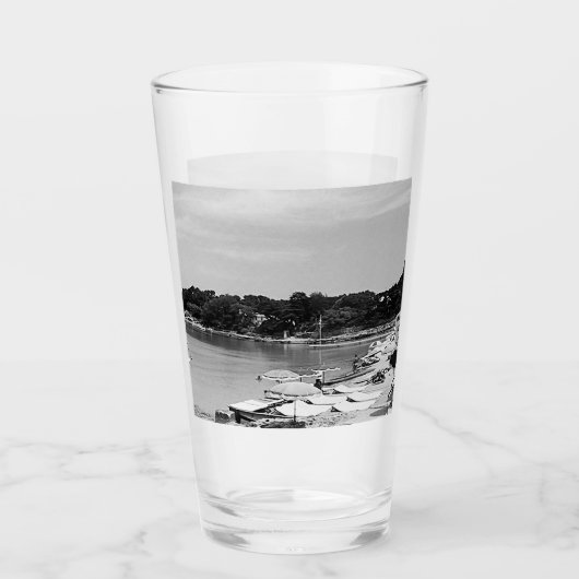  Frankrijk Nice Antibes the Garoupe strand Glas (Voorkant)