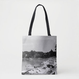 Frankrijk Nice Antibes the Garoupe strand Tote Bag