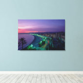 Frankrijk, Nice. Canvas Afdruk (Insitu (Houten vloer))