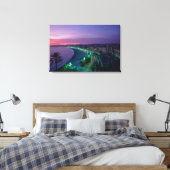 Frankrijk, Nice. Canvas Afdruk (Insitu (Slaapkamer))