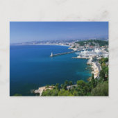 Frankrijk, Nice, uitzicht van de haven Briefkaart (Voorkant)