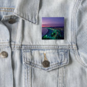 Frankrijk, Nice. Vierkante Button 5,1 Cm (In situ)