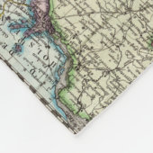 Frankrijk Noordoost Fleece Deken (Hoek)