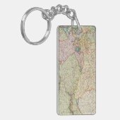 Frankrijk Noordoost Sleutelhanger (Voorkant Links)