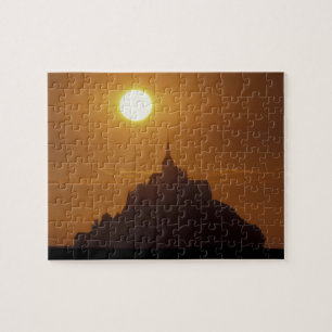 Frankrijk, Normandië. Mont Saint Michele Legpuzzel