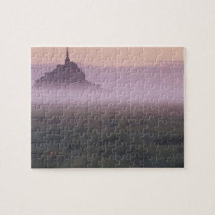 FRANKRIJK, Normandië Mont St. Michel. Ochtendmist Legpuzzel