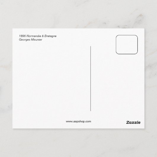  Frankrijk Normandy Jersey Verenigd Koninkrijk rei Briefkaart (Achterkant)